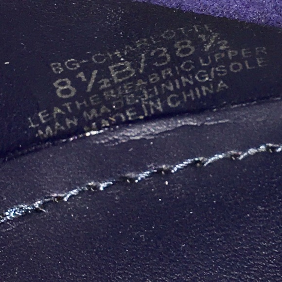 Incredible BCBGENERATION leather sparkling heels - Picture 5 of 8